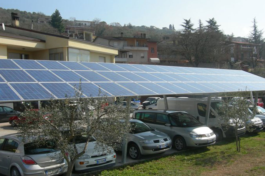 Tettoie-fotovoltaiche