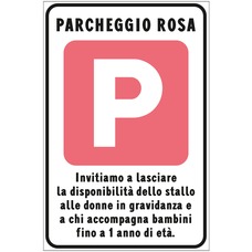 parcheggio rosa